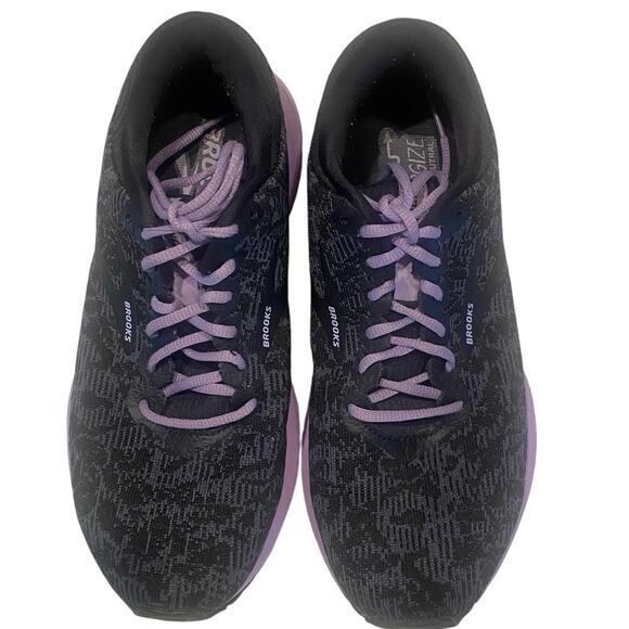 Brooks "Launch 6" Women's Running, Sneaker, Black/Purple, Size 8, Athletic - Picture 1 of 10
